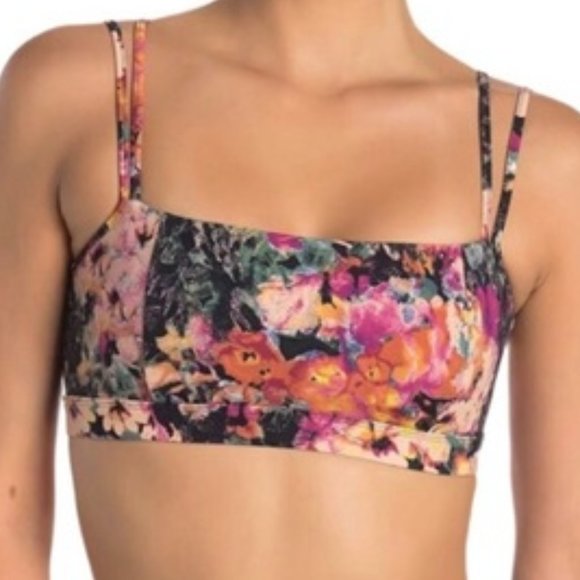 Free People Other - NWT Free People Movement Idris Printed Bra Top
